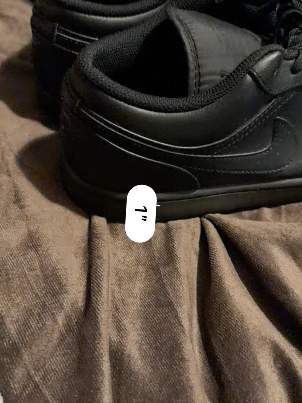 Nike Air Jordan 1 low basketball shoes sneakers triple black